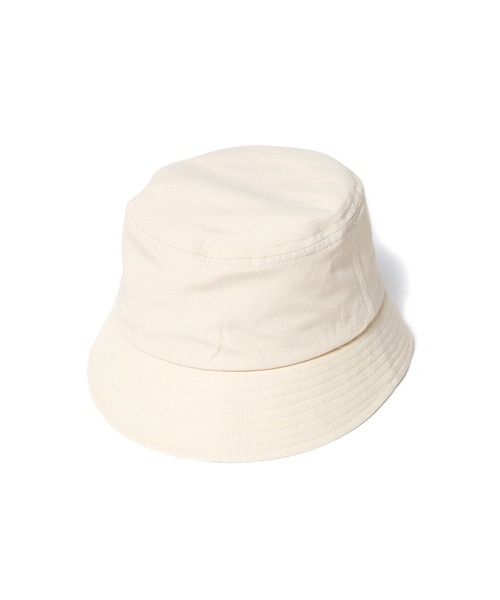 UNDECORATED（アンデコレイテッド）の「UNDECORATED アンデコレイテッド / RE:NY/ORGANIC CO HAT リサイクルナイロン オーガニックコットン バケットハット / UDS22903（ハット・メンズ・ブラック/ナチュラル/ダークブラウン・1/3）」の6枚目の写真