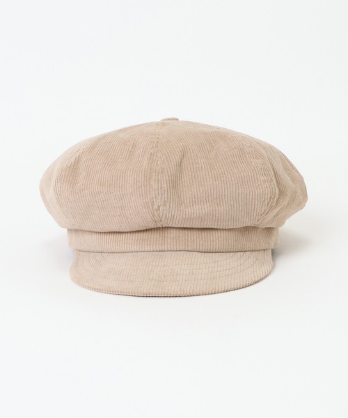 ikka（イッカ）の「【キッズ】コーデュロイキャスケット（キャスケット・キッズ・ベージュ/ブラウン・FREE）」の4枚目の写真