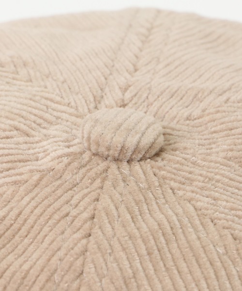 ikka（イッカ）の「【キッズ】コーデュロイキャスケット（キャスケット・キッズ・ベージュ/ブラウン・FREE）」の6枚目の写真