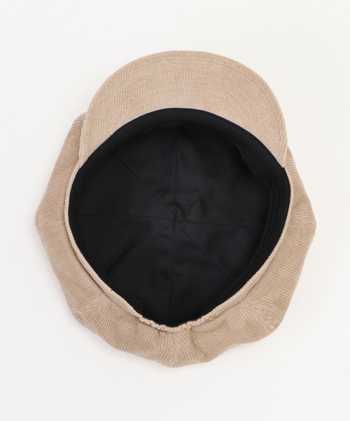ikka（イッカ）の「【キッズ】コーデュロイキャスケット（キャスケット・キッズ・ベージュ/ブラウン・FREE）」の9枚目の写真