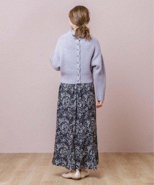 flower（フラワー）の「ジェムタートルニット（ニット/セーター・レディース・ブルー/アイボリー・FREE）」の15枚目の写真