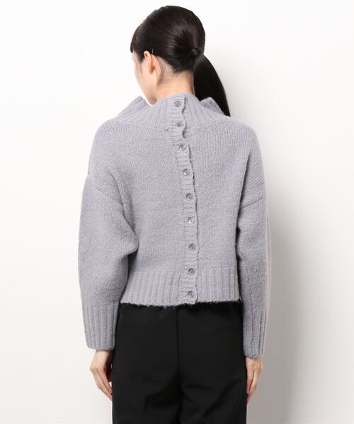 flower（フラワー）の「ジェムタートルニット（ニット/セーター・レディース・ブルー/アイボリー・FREE）」の19枚目の写真