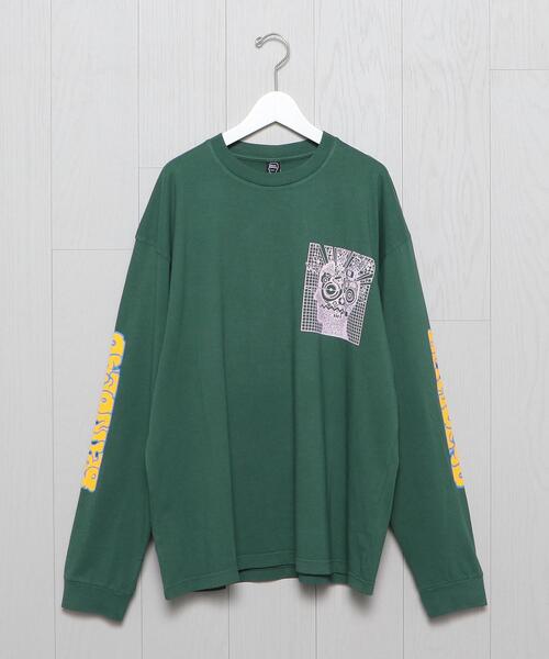 BRAIN DEAD(ブレインデット)の「<BRAIN DEAD>DNA LONG SLEEVE T-SHIRT/Tシャツ(Tシャツ/カットソー・メンズ・ケリー・M/L)」の1枚目の写真
