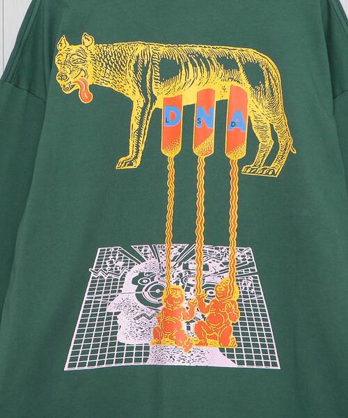 BRAIN DEAD(ブレインデット)の「<BRAIN DEAD>DNA LONG SLEEVE T-SHIRT/Tシャツ(Tシャツ/カットソー・メンズ・ケリー・M/L)」の7枚目の写真