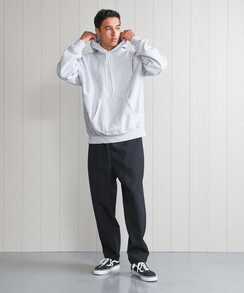 H　BEAUTY&YOUTH UNITED ARROWS（エイチビューティーアンドユースユナイテッドアローズ）の「＜H＞SWEAT HOODIE/フーディー（パーカー・メンズ・ライトブルー/グレー・S/M/L）」の4枚目の写真