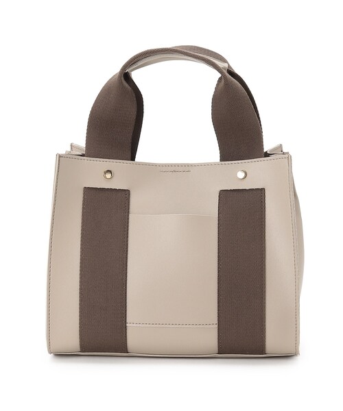 DRESKIP(ドレスキップ)の「◆ワイドテープトート(トートバッグ・レディース・ベージュ/ブラック/グレー/ブルー・00)」の5枚目の写真