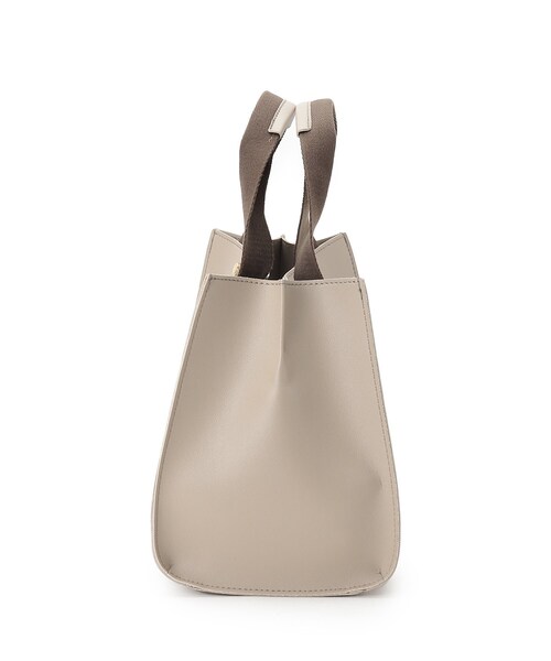 DRESKIP(ドレスキップ)の「◆ワイドテープトート(トートバッグ・レディース・ベージュ/ブラック/グレー/ブルー・00)」の6枚目の写真