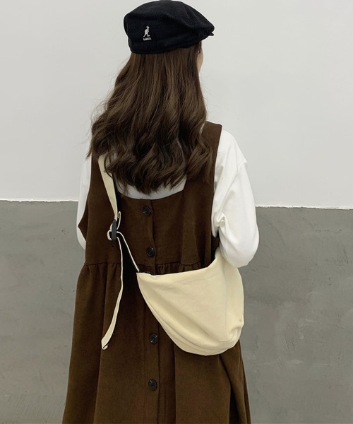 MAISON DE THERESE（メゾン ド テレーズ）の「リバーシブル セットアップ（ハイネックブラウス＋キャミワンピース２点）（ワンピース・レディース・ブラック/ブラウン/ブルー/グリーン/A・MEDIUM/LARGE）」の19枚目の写真