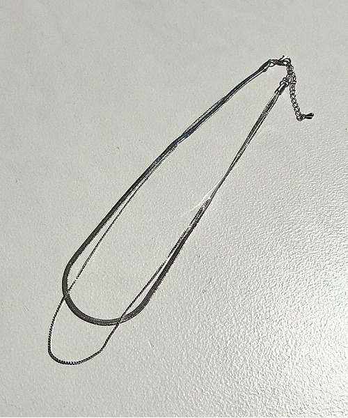 apres jour mignon（アプレジュールミニョン）の「【apresjour mignon×ARIAZ】二連ネックレス（ネックレス・レディース・ゴールド/シルバー・ONESIZE）」の3枚目の写真