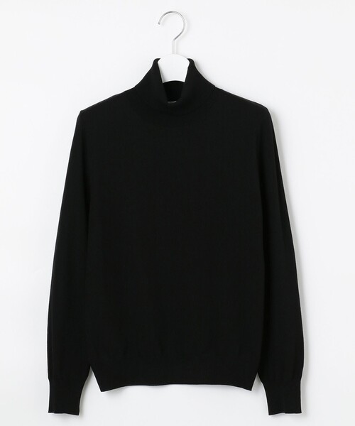J.PRESS Ladies(J.プレス レディス)の「【洗える】PRINCE タートルネック ニット(ニット/セーター・レディース・ベージュ系/ワイン系/アイボリー系/ダルブルー系/ブラック系/ライトグレー系・SMALL)」の7枚目の写真