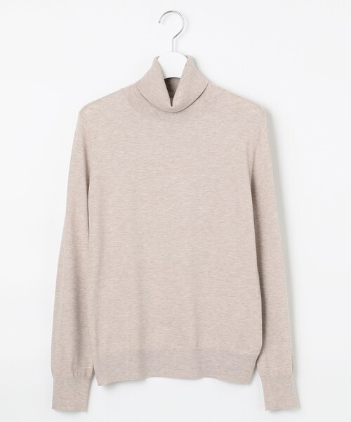J.PRESS Ladies(J.プレス レディス)の「【洗える】PRINCE タートルネック ニット(ニット/セーター・レディース・ベージュ系/ワイン系/アイボリー系/ダルブルー系/ブラック系/ライトグレー系・SMALL)」の10枚目の写真