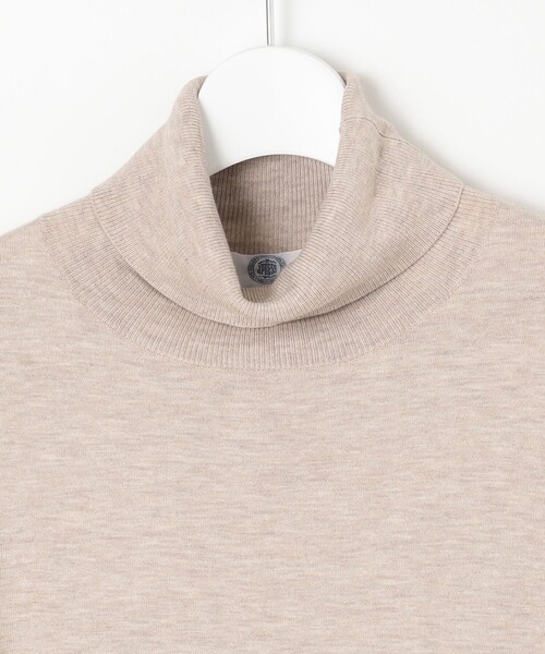 J.PRESS Ladies(J.プレス レディス)の「【洗える】PRINCE タートルネック ニット(ニット/セーター・レディース・ベージュ系/ワイン系/アイボリー系/ダルブルー系/ブラック系/ライトグレー系・SMALL)」の11枚目の写真