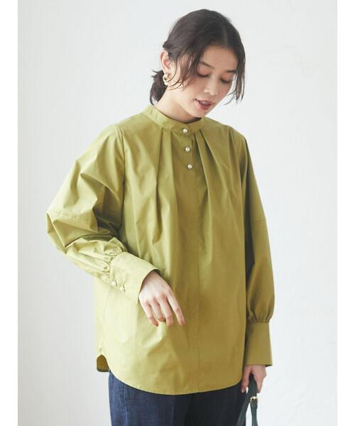 Furryrate（ファーリーレート）の「・furry rate パールボタンブラウス＊（シャツ/ブラウス・レディース・ブラック/アイボリー/マスタード/テラコッタ・FREE）」の8枚目の写真