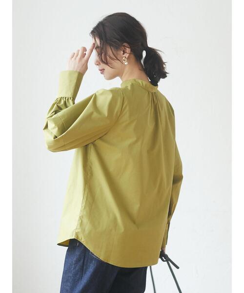 Furryrate（ファーリーレート）の「・furry rate パールボタンブラウス＊（シャツ/ブラウス・レディース・ブラック/アイボリー/マスタード/テラコッタ・FREE）」の13枚目の写真