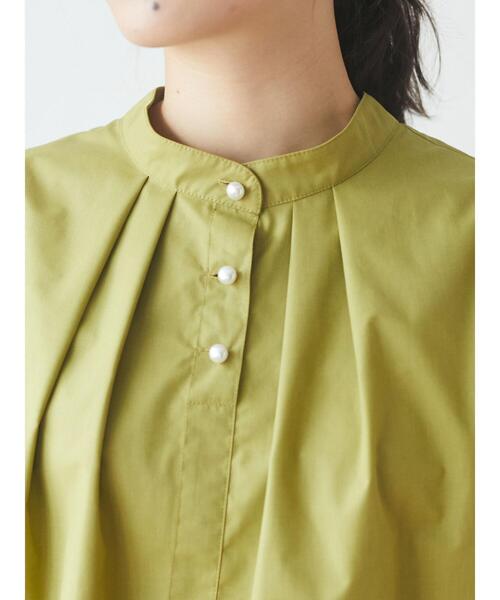 Furryrate（ファーリーレート）の「・furry rate パールボタンブラウス＊（シャツ/ブラウス・レディース・ブラック/アイボリー/マスタード/テラコッタ・FREE）」の14枚目の写真