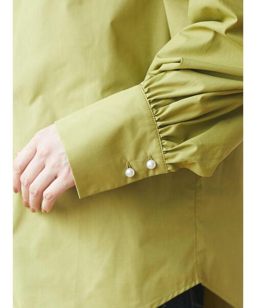 Furryrate（ファーリーレート）の「・furry rate パールボタンブラウス＊（シャツ/ブラウス・レディース・ブラック/アイボリー/マスタード/テラコッタ・FREE）」の15枚目の写真