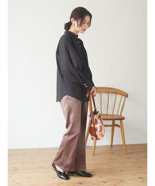 Furryrate（ファーリーレート）の「・furry rate パールボタンブラウス＊（シャツ/ブラウス・レディース・ブラック/アイボリー/マスタード/テラコッタ・FREE）」の18枚目の写真