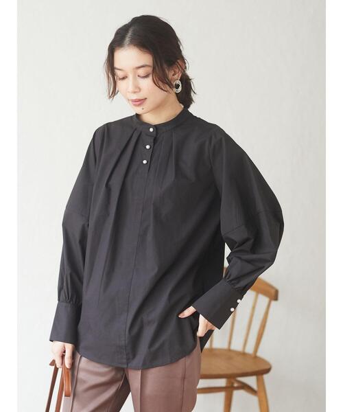 Furryrate（ファーリーレート）の「・furry rate パールボタンブラウス＊（シャツ/ブラウス・レディース・ブラック/アイボリー/マスタード/テラコッタ・FREE）」の20枚目の写真