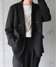 y/m by れぽすけ | ダブルテーラードジャケット(テーラードジャケット)
