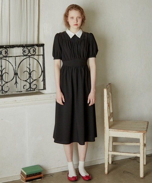 idem(イデム)の「idem classic onepiece/クラシックワンピース(ワンピース・レディース・ブラック・FREE)」の7枚目の写真