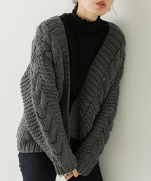 URBAN RESEARCH Sonny Label | ミディ丈ハンドニットカーディガン(カーディガン/ボレロ)