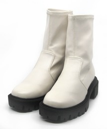 【SUGAR SUGAR シュガーシュガー】トラックソールストレッチブーツ