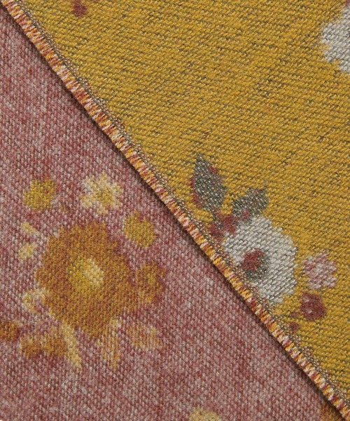 osharewalker（オシャレウォーカー）の「『フラワージャカードストール』（ストール/ショール・レディース・マスタード/グリーン/グレー・FREE）」の19枚目の写真