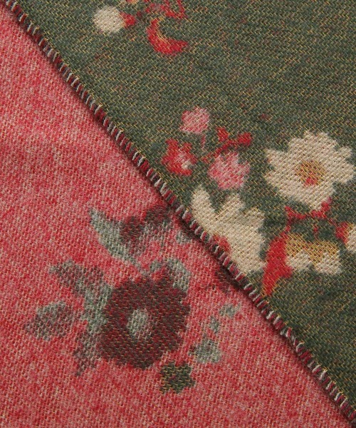 osharewalker（オシャレウォーカー）の「『フラワージャカードストール』（ストール/ショール・レディース・マスタード/グリーン/グレー・FREE）」の20枚目の写真