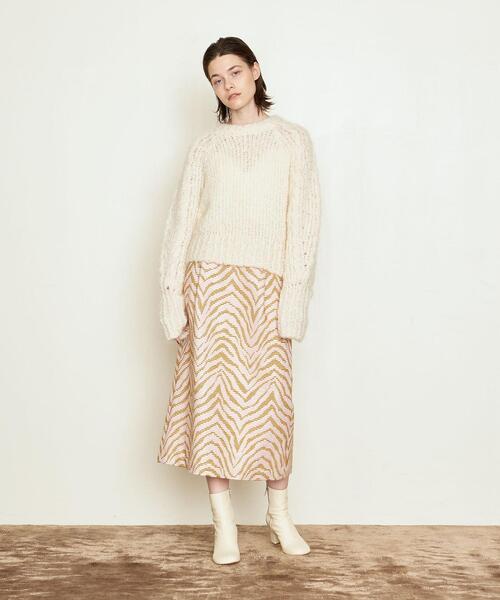 AEWEN MATOPH（イウエン マトフ）の「＜AEWEN MATOPH（イウエン マトフ）＞MHR/W ケーブル ボリュームスリーブ ニット（ニット/セーター・レディース・ベージュ/オフホワイト/クリーム・FREE）」の20枚目の写真