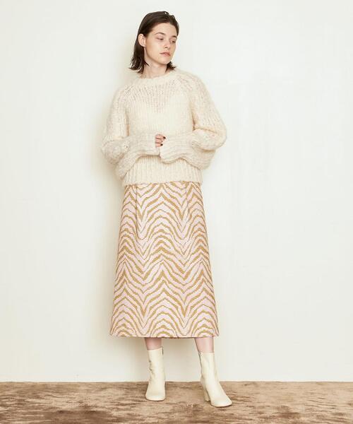 AEWEN MATOPH（イウエン マトフ）の「＜AEWEN MATOPH（イウエン マトフ）＞MHR/W ケーブル ボリュームスリーブ ニット（ニット/セーター・レディース・ベージュ/オフホワイト/クリーム・FREE）」の21枚目の写真