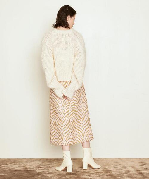 AEWEN MATOPH（イウエン マトフ）の「＜AEWEN MATOPH（イウエン マトフ）＞MHR/W ケーブル ボリュームスリーブ ニット（ニット/セーター・レディース・ベージュ/オフホワイト/クリーム・FREE）」の18枚目の写真