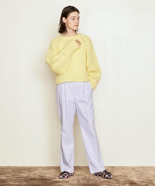 AEWEN MATOPH（イウエン マトフ）の「＜AEWEN MATOPH（イウエン マトフ）＞MHR/W ケーブル ボリュームスリーブ ニット（ニット/セーター・レディース・ベージュ/オフホワイト/クリーム・FREE）」の15枚目の写真