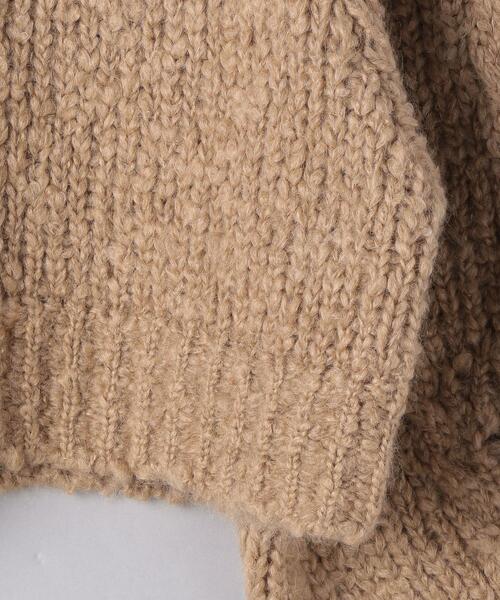 AEWEN MATOPH（イウエン マトフ）の「＜AEWEN MATOPH（イウエン マトフ）＞MHR/W ケーブル ボリュームスリーブ ニット（ニット/セーター・レディース・ベージュ/オフホワイト/クリーム・FREE）」の10枚目の写真