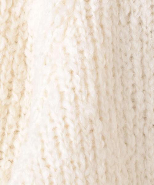 AEWEN MATOPH（イウエン マトフ）の「＜AEWEN MATOPH（イウエン マトフ）＞MHR/W ケーブル ボリュームスリーブ ニット（ニット/セーター・レディース・ベージュ/オフホワイト/クリーム・FREE）」の16枚目の写真