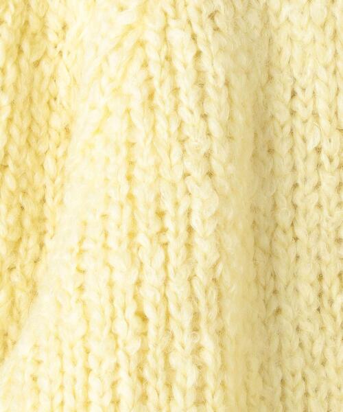 AEWEN MATOPH（イウエン マトフ）の「＜AEWEN MATOPH（イウエン マトフ）＞MHR/W ケーブル ボリュームスリーブ ニット（ニット/セーター・レディース・ベージュ/オフホワイト/クリーム・FREE）」の7枚目の写真