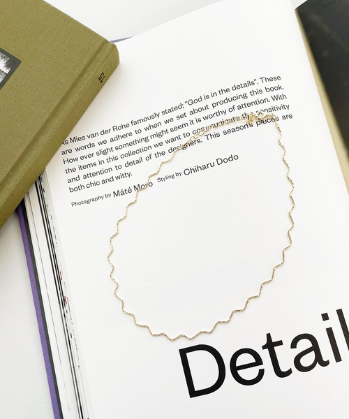 kutir（クティール）の「ナミナミチョーカー（チョーカー・レディース・シルバー/ゴールド・FREE）」の2枚目の写真