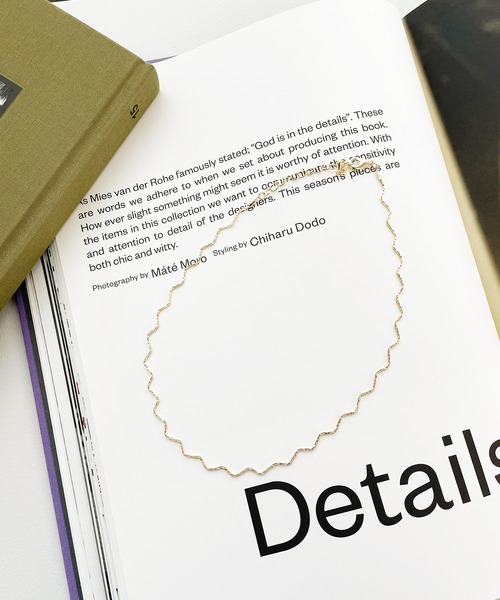 kutir（クティール）の「ナミナミチョーカー（チョーカー・レディース・シルバー/ゴールド・FREE）」の7枚目の写真