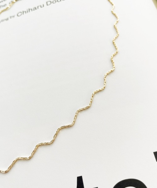 kutir（クティール）の「ナミナミチョーカー（チョーカー・レディース・シルバー/ゴールド・FREE）」の6枚目の写真