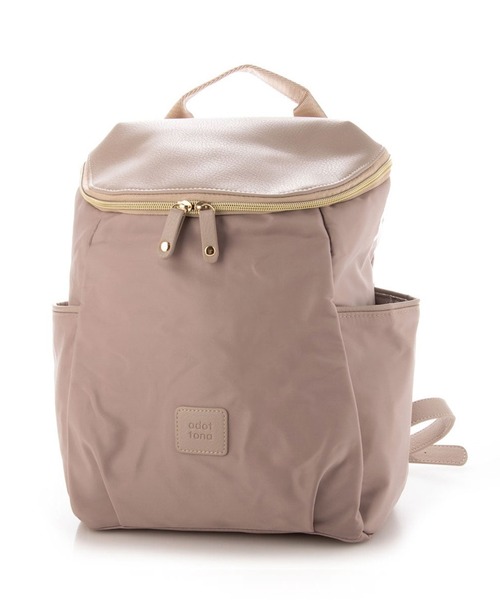 LUGG NAGG(ラグナグ)の「【adottona/アダット】超軽量・撥水機能付きポケットリュック(バックパック/リュック・レディース・ベージュ/ブラウン/ブラック・FREE)」の9枚目の写真