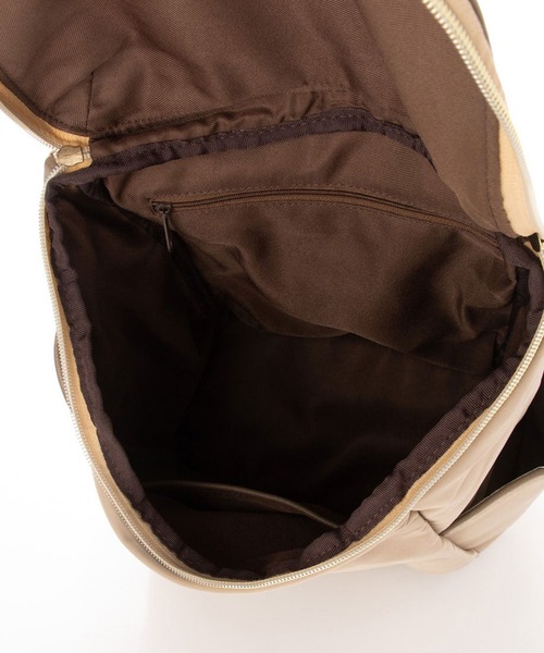 LUGG NAGG(ラグナグ)の「【adottona/アダット】超軽量・撥水機能付きポケットリュック(バックパック/リュック・レディース・ベージュ/ブラウン/ブラック・FREE)」の18枚目の写真