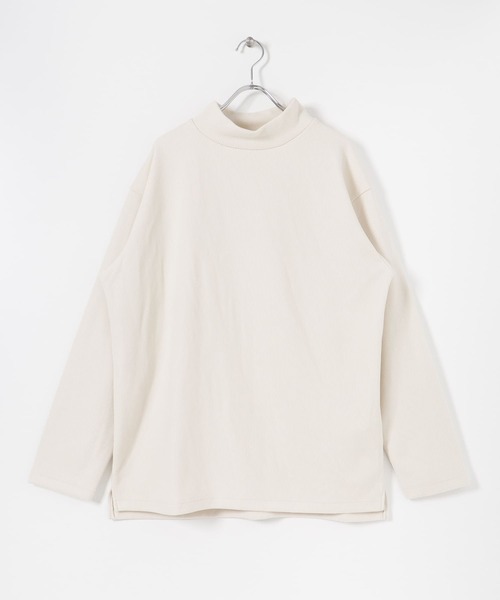 ITEMS URBANRESEARCH（アイテムズ アーバンリサーチ）の「ハイネックリブカットソー（Tシャツ/カットソー・メンズ・ブラック/オフホワイト/ベージュ・MEDIUM/LARGE）」の20枚目の写真