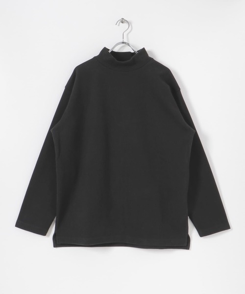 ITEMS URBANRESEARCH（アイテムズ アーバンリサーチ）の「ハイネックリブカットソー（Tシャツ/カットソー・メンズ・ブラック/オフホワイト/ベージュ・MEDIUM/LARGE）」の21枚目の写真