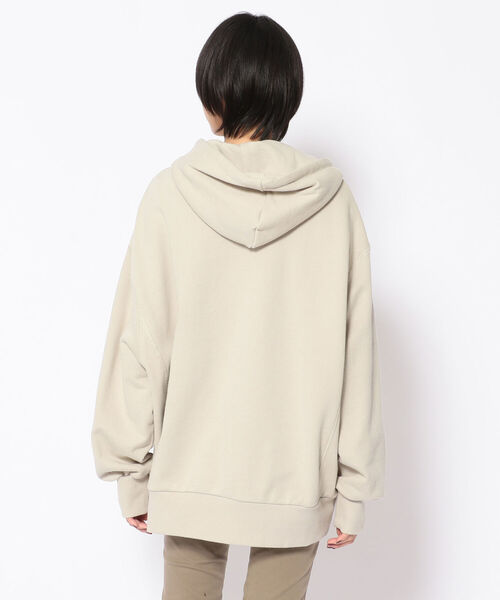AVIREX（アヴィレックス）の「【直営店限定】HOODED PARKA/ フーデッドパーカー（パーカー・レディース・ライトグリーン/ブラック/パープル・FREE）」の7枚目の写真