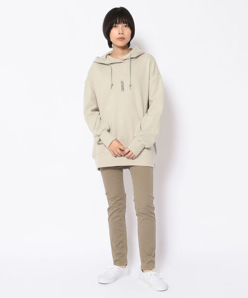 AVIREX（アヴィレックス）の「【直営店限定】HOODED PARKA/ フーデッドパーカー（パーカー・レディース・ライトグリーン/ブラック/パープル・FREE）」の8枚目の写真