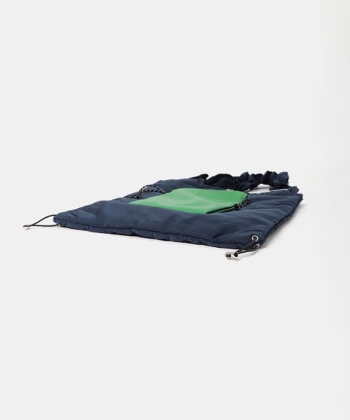 PROTCOL（プロトコル）の「PROTCOL　FRILL TOTE BAG（トートバッグ・レディース・ネイビー・ONE）」の9枚目の写真