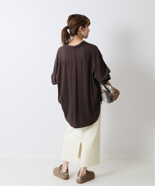 FRAMeWORK（フレームワーク）の「ニットストレートスカート3◆（スカート・レディース・ブラック/グリーン/ホワイト/ブルー系その他・36/38）」の6枚目の写真