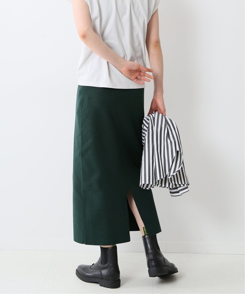 FRAMeWORK（フレームワーク）の「ニットストレートスカート3◆（スカート・レディース・ブラック/グリーン/ホワイト/ブルー系その他・36/38）」の10枚目の写真