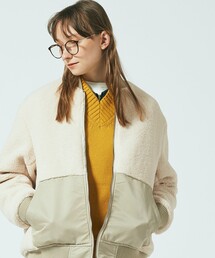 J.PRESS YORK STREET（ジェイプレスヨークストリート）の「【UNISEX】リバーシブルMA-1（ブルゾン）」