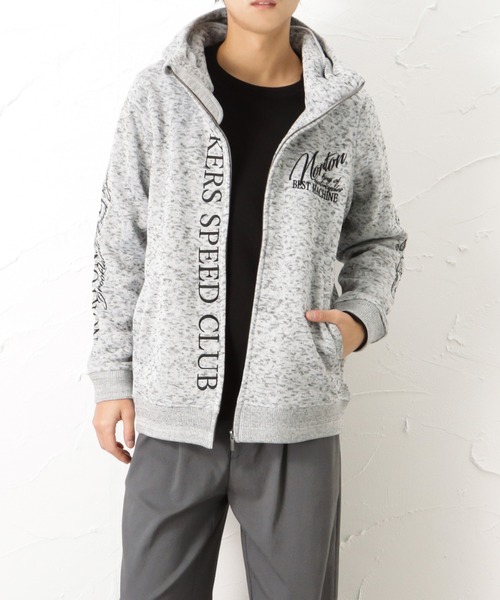 セール Norton ノートン ノートン Norton ノートン のファッション パーカー パーカー ポリ杢ボリュームネック Norton