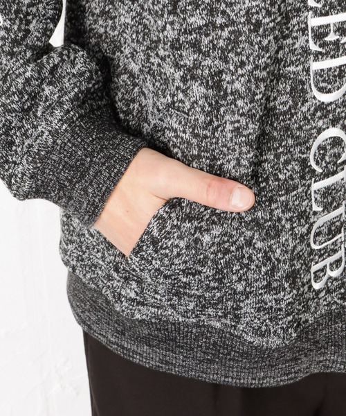 Norton（ノートン）の「Norton ノートン ポリ杢ボリュームネック パーカー ジャケット（パーカー・メンズ・ブラック/グレー・M/L/XL/XXL）」の18枚目の写真